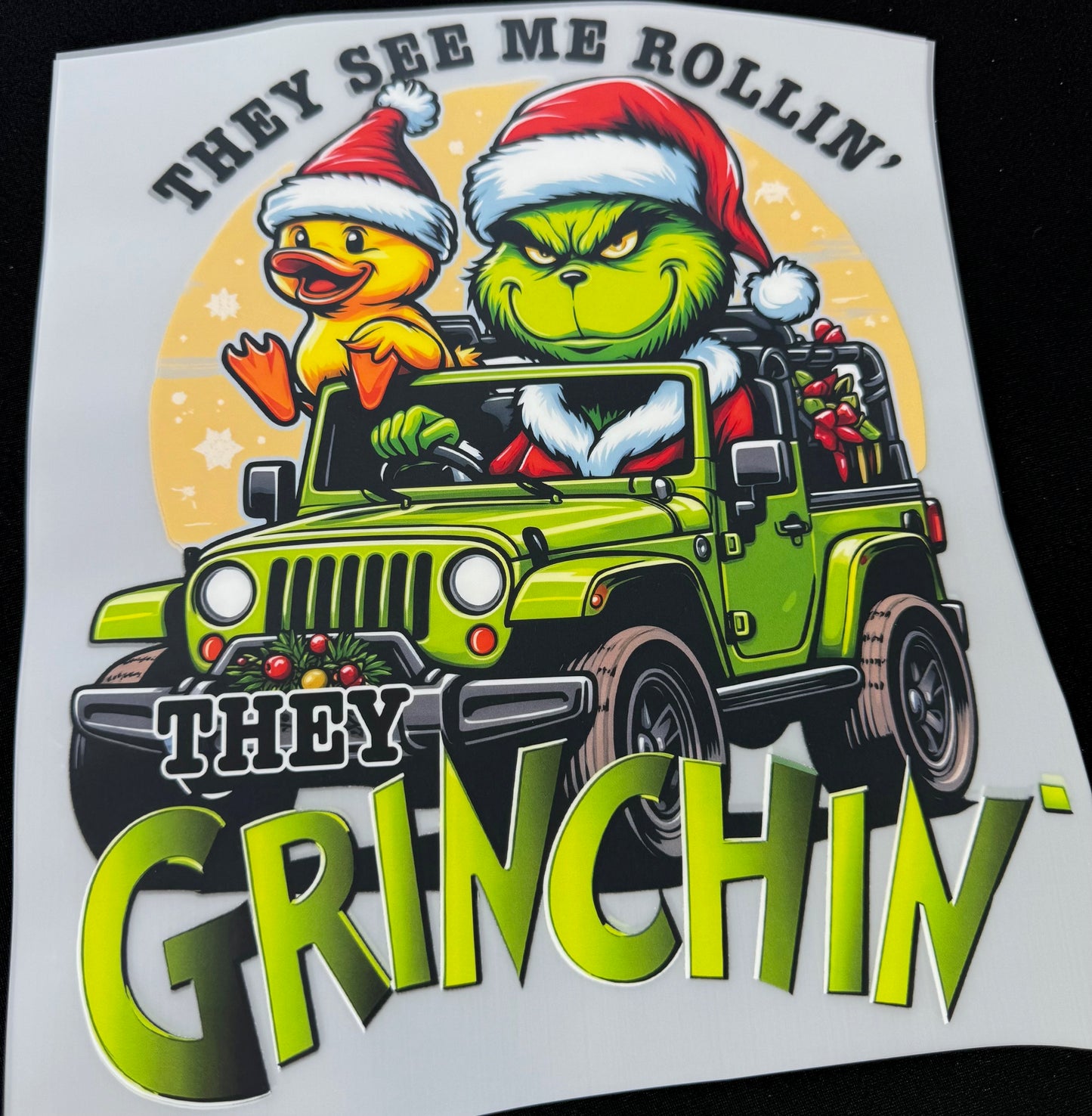 See Me Rolling Grinch