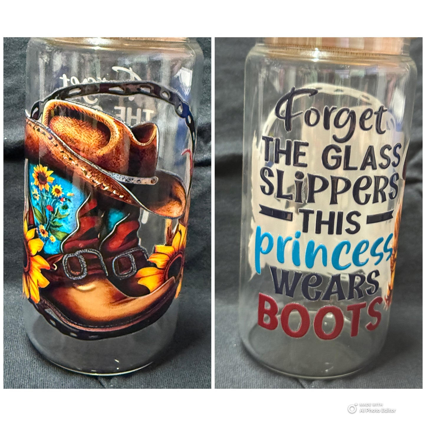 Forget Glass Slippers Princess Wears boots