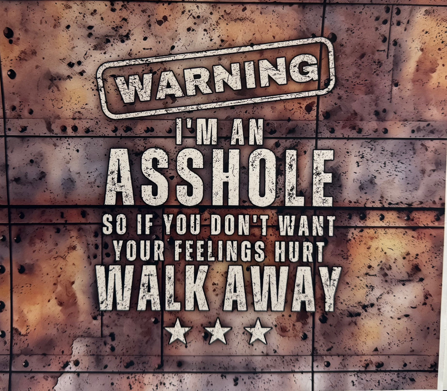 Warning