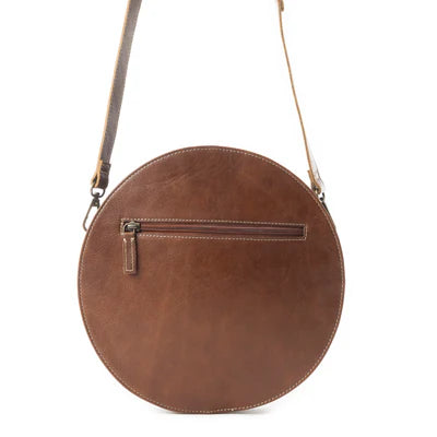 #120 - Boho Coffee Round Bag