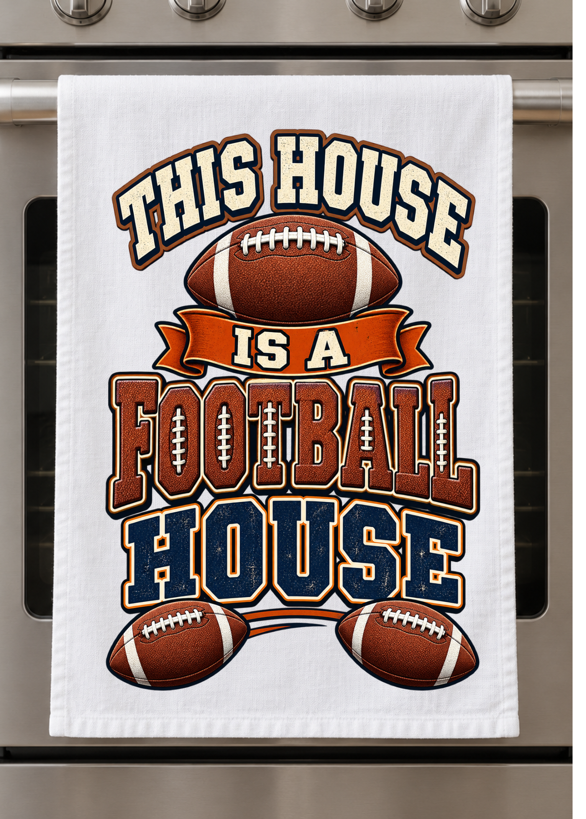 Kitchen Towel - Football Design 7