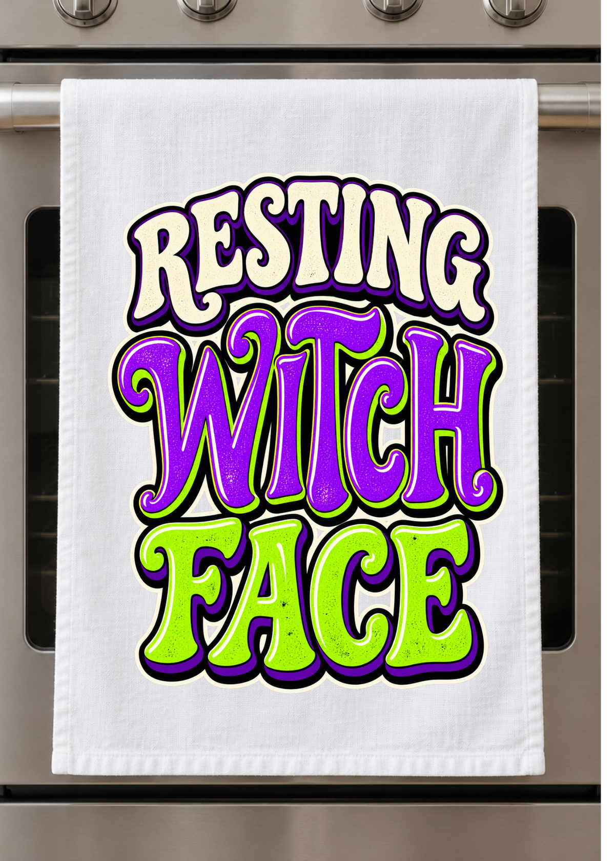 Kitchen Towel - Halloween Design 4