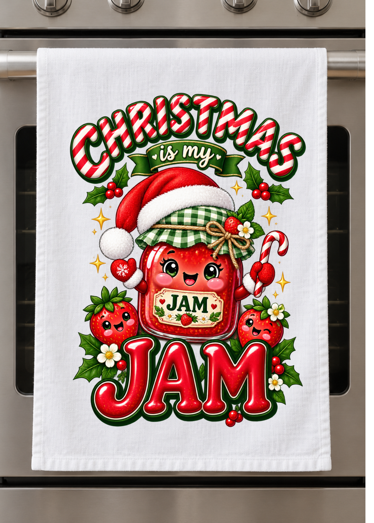 Kitchen Towel - Christmas is my Jam