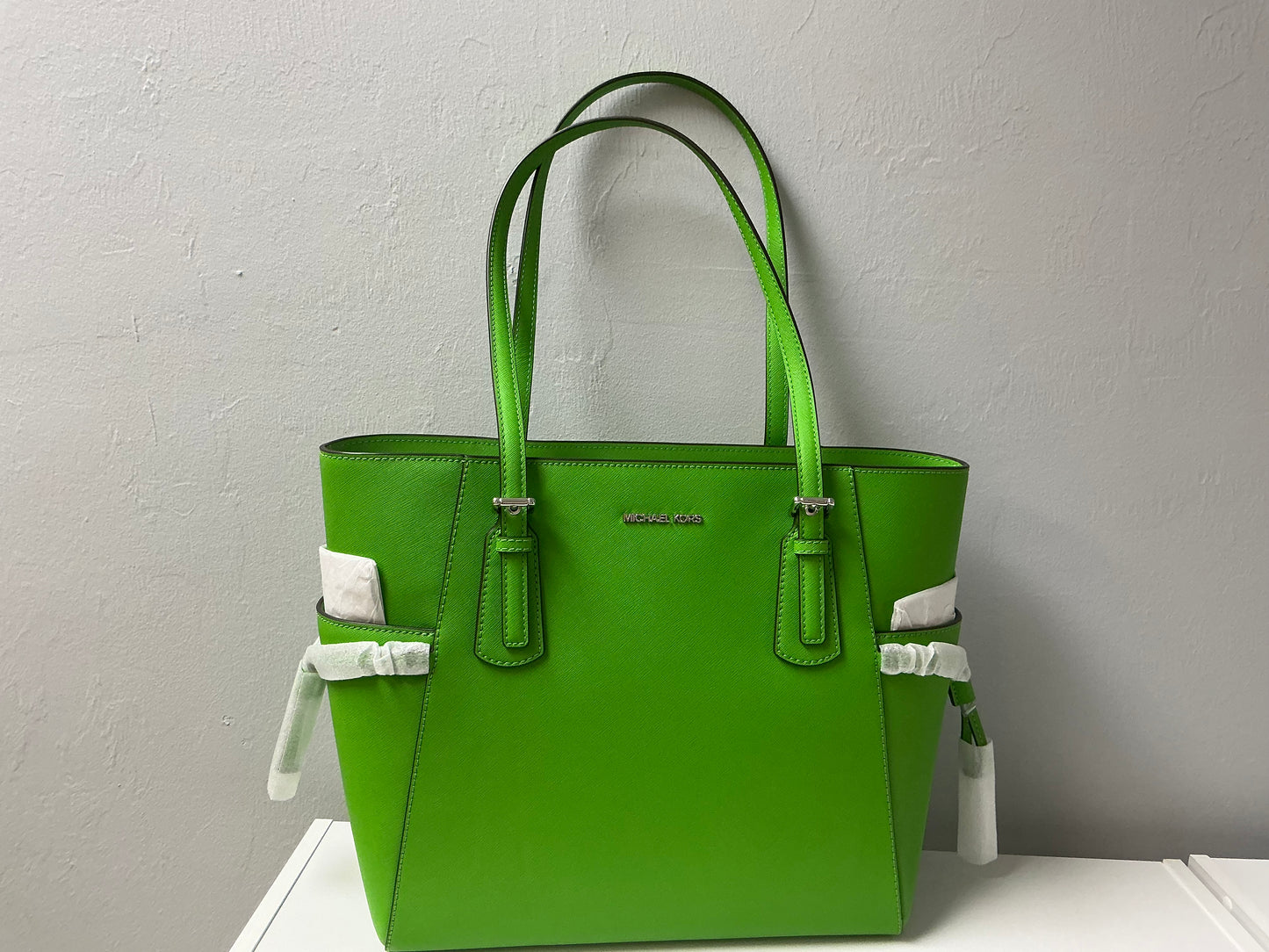 #33 MK Green Side Pocket Tote Set