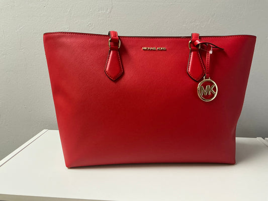 #36 MK Red Large Tote
