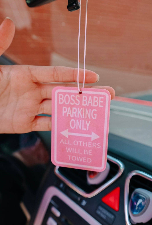 #75 Boss Babe Parking Air Freshener