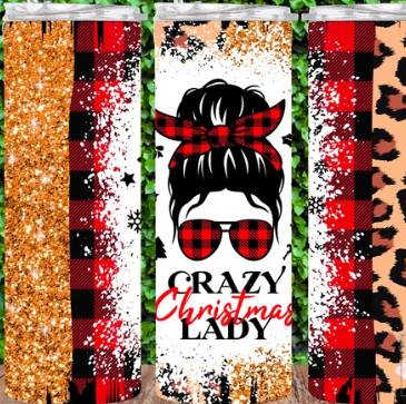 Crazy Christmas Lady