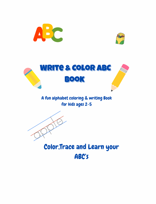 ABC Write and Color