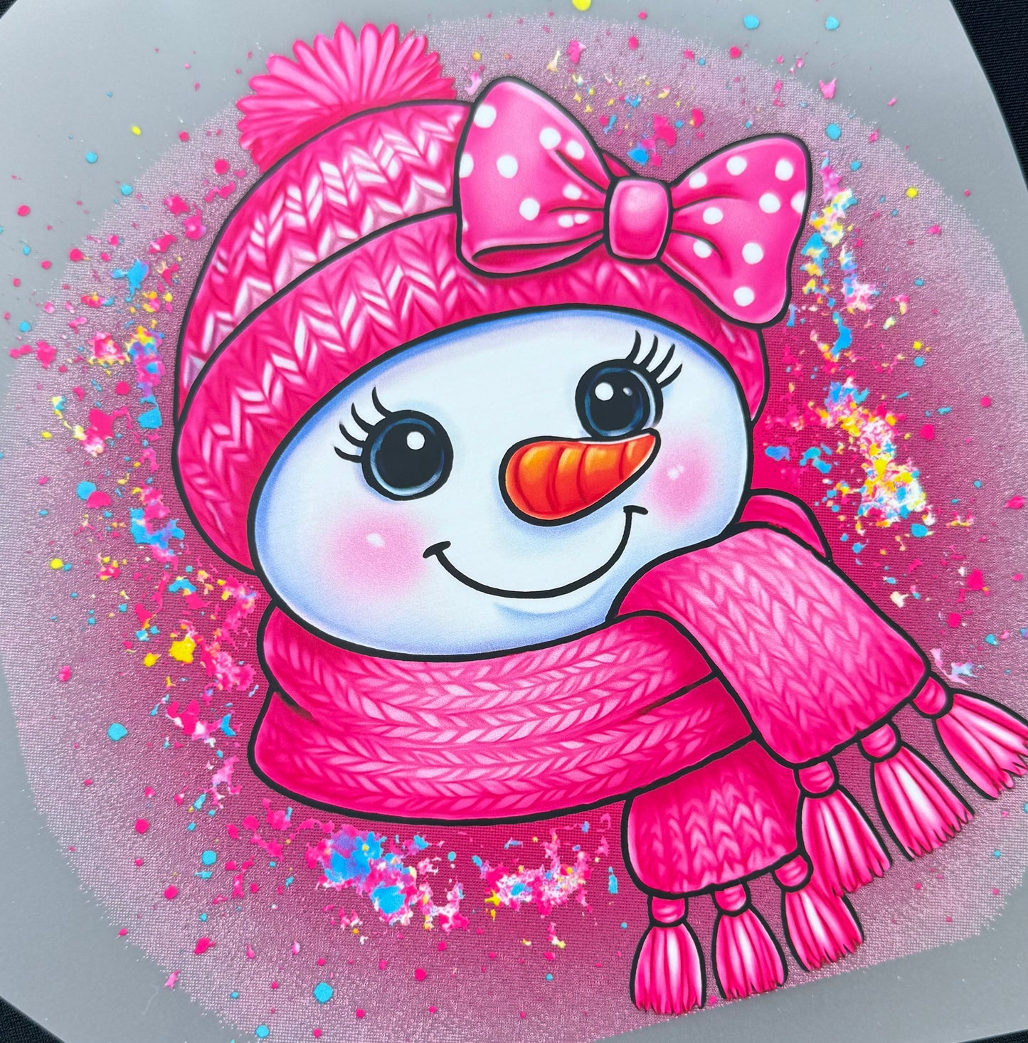 Pink Snow Girl
