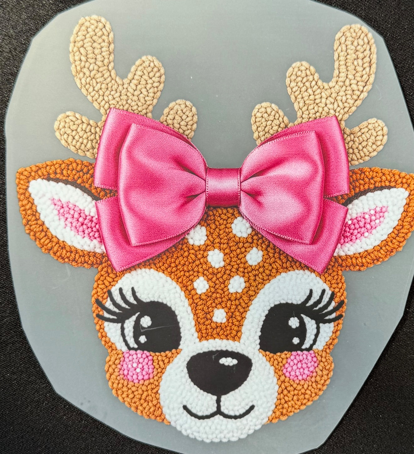 Reindeer Girl  Face Yarn