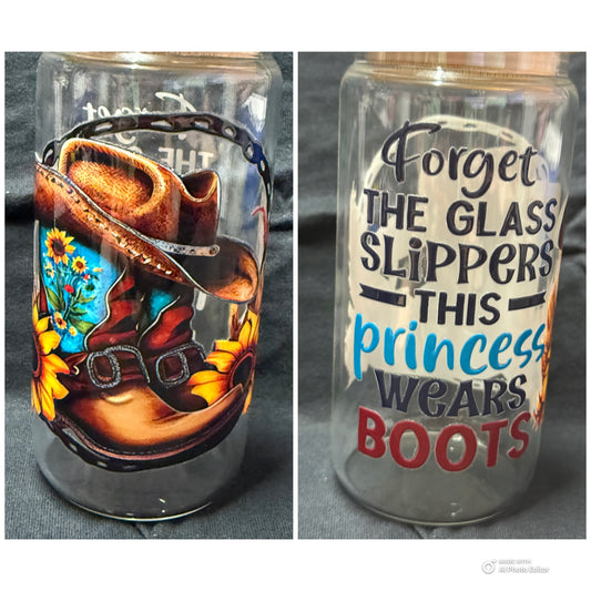 Forget Glass Slippers Princess Wears boots