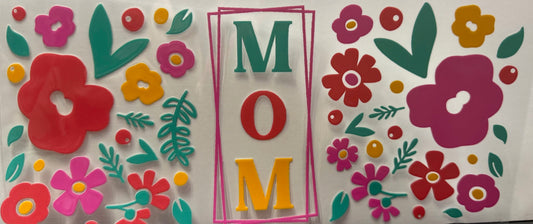 Mom with Flowers