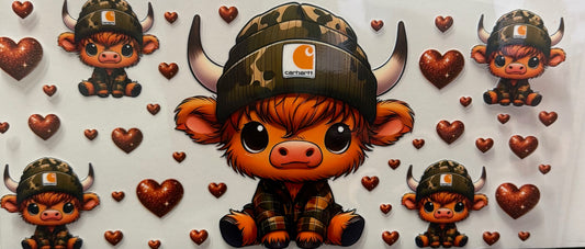 Baby Cow Camo Hat