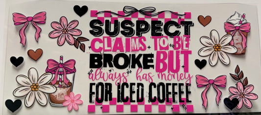 Suspect Iced Coffee