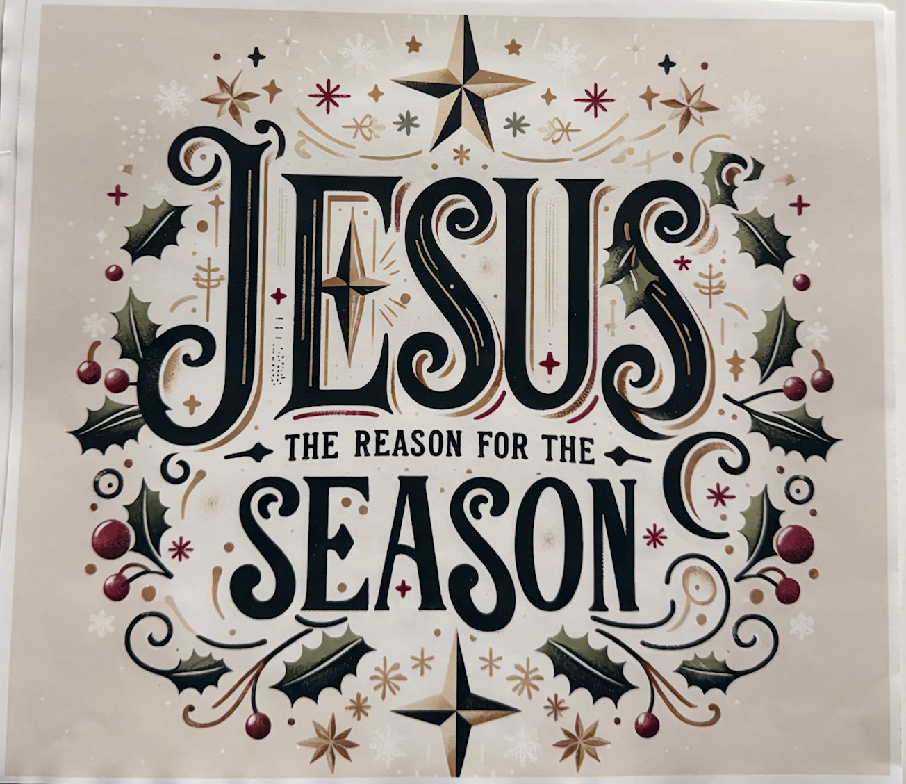 Jesus the reason for the season  Design 2