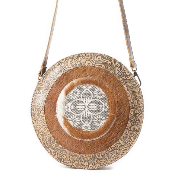 #120 - Boho Coffee Round Bag