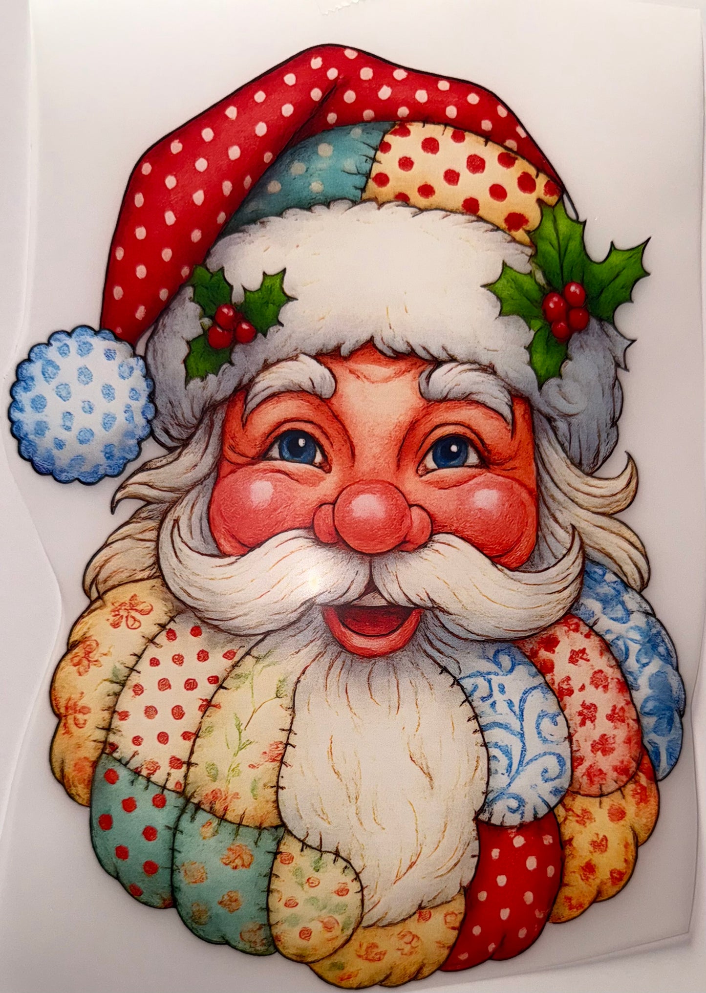Santa Face Quilt