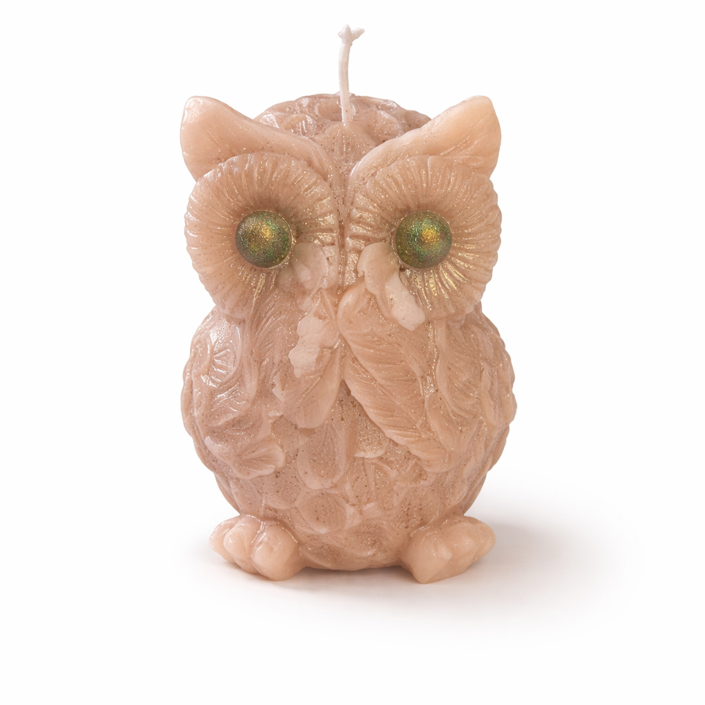 Owl Candle