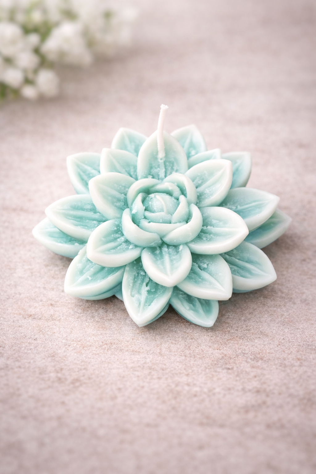 Tealish White Candle Melt or Candle