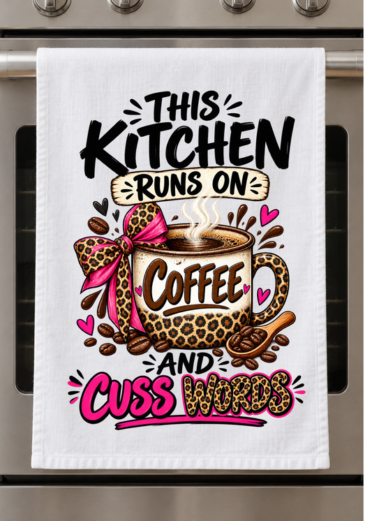 Kitchen Towel - Kitchen Runs design 1