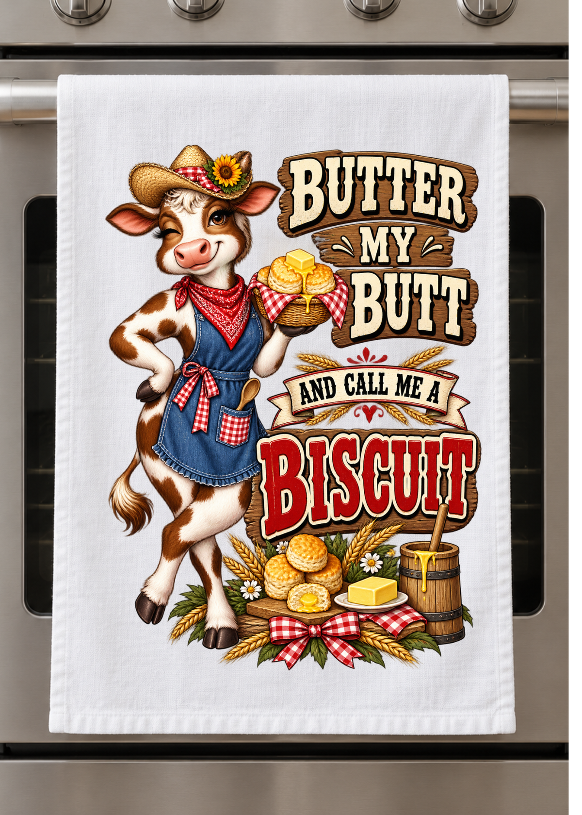 Kitchen Towel - Butter my