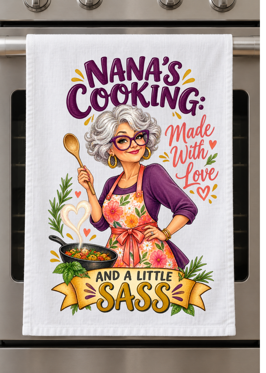 Kitchen Towel - Nana Cooking
