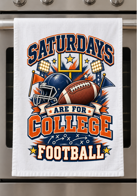 Kitchen Towel  - Football Design 1