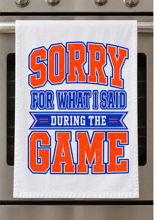 Kitchen Towel  - Football Design 3