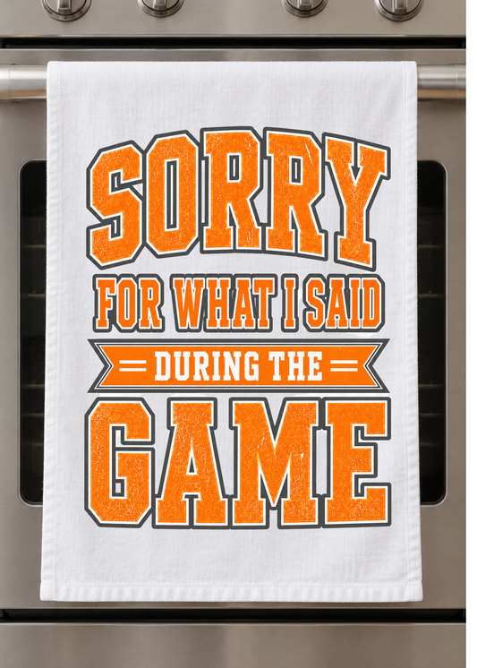 Kitchen Towel  - Football Design 4