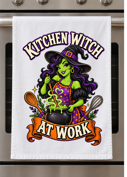 Kitchen Towel  - Halloween Design 2