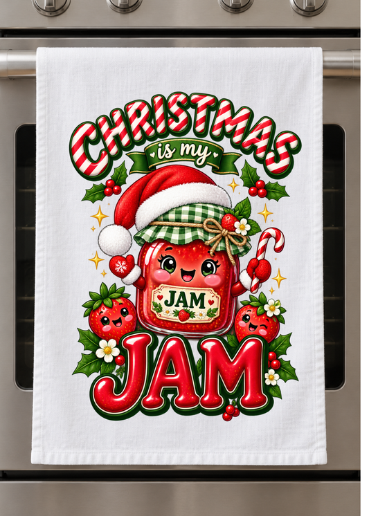Kitchen Towel  - Christmas is my Jam
