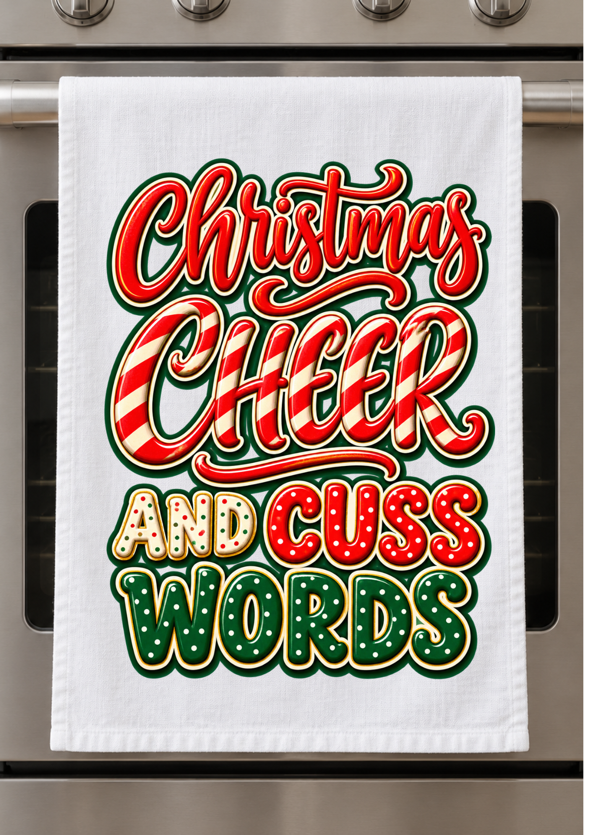 Kitchen Towel  - Christmas Design 1