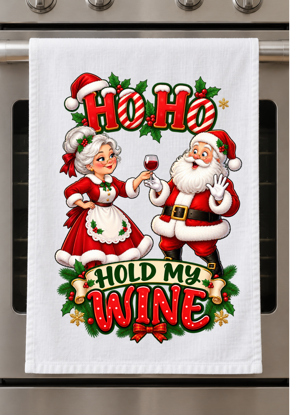 Kitchen Towel  - Christmas Design 2