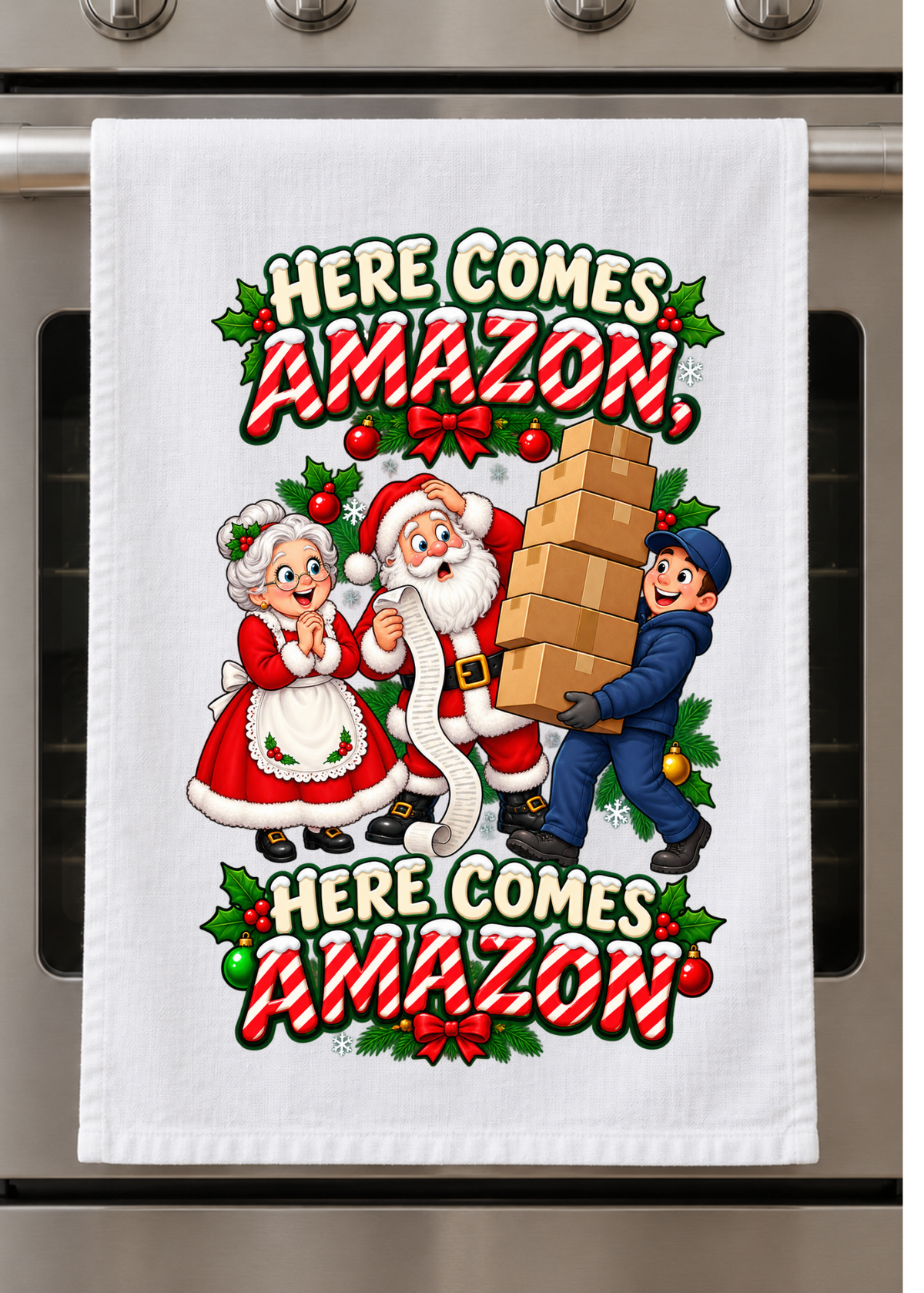 Kitchen Towel  - Christmas Design 3